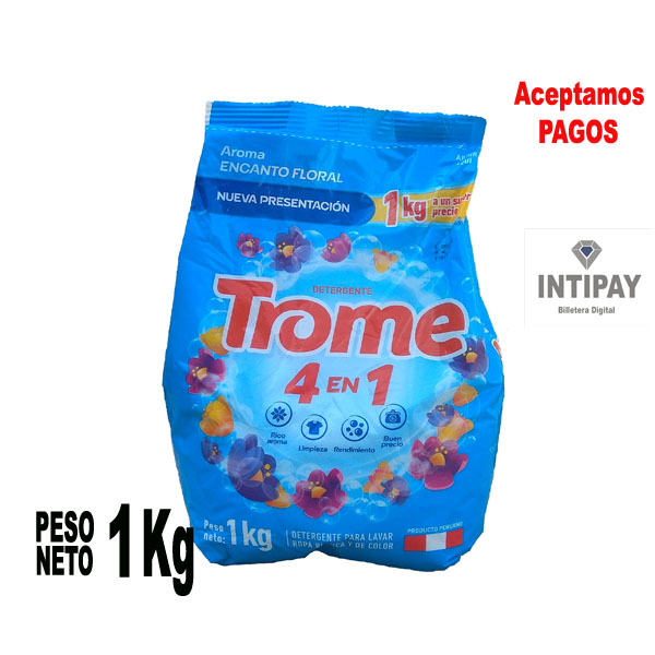 Detergente Trome Floral 1 kilo